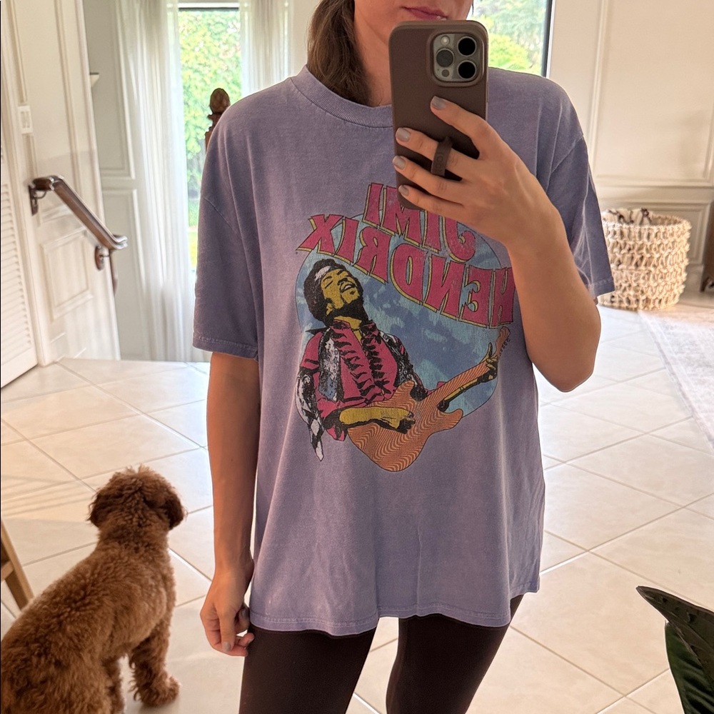 Purple Graphic T-Shirt